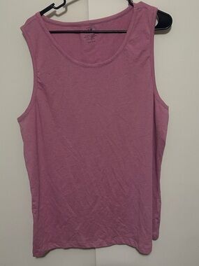 H&M Dusty Pink Scoop Neck Tank Top